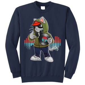 Hip Hop DJ Cat Catnip Records Sweatshirt