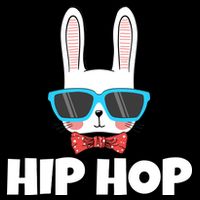 Hip Hop Easter Bunny Wool Snapback Cap