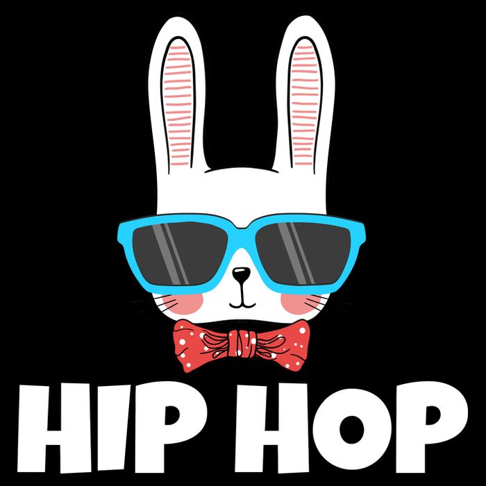 Hip Hop Easter Bunny Wool Snapback Cap