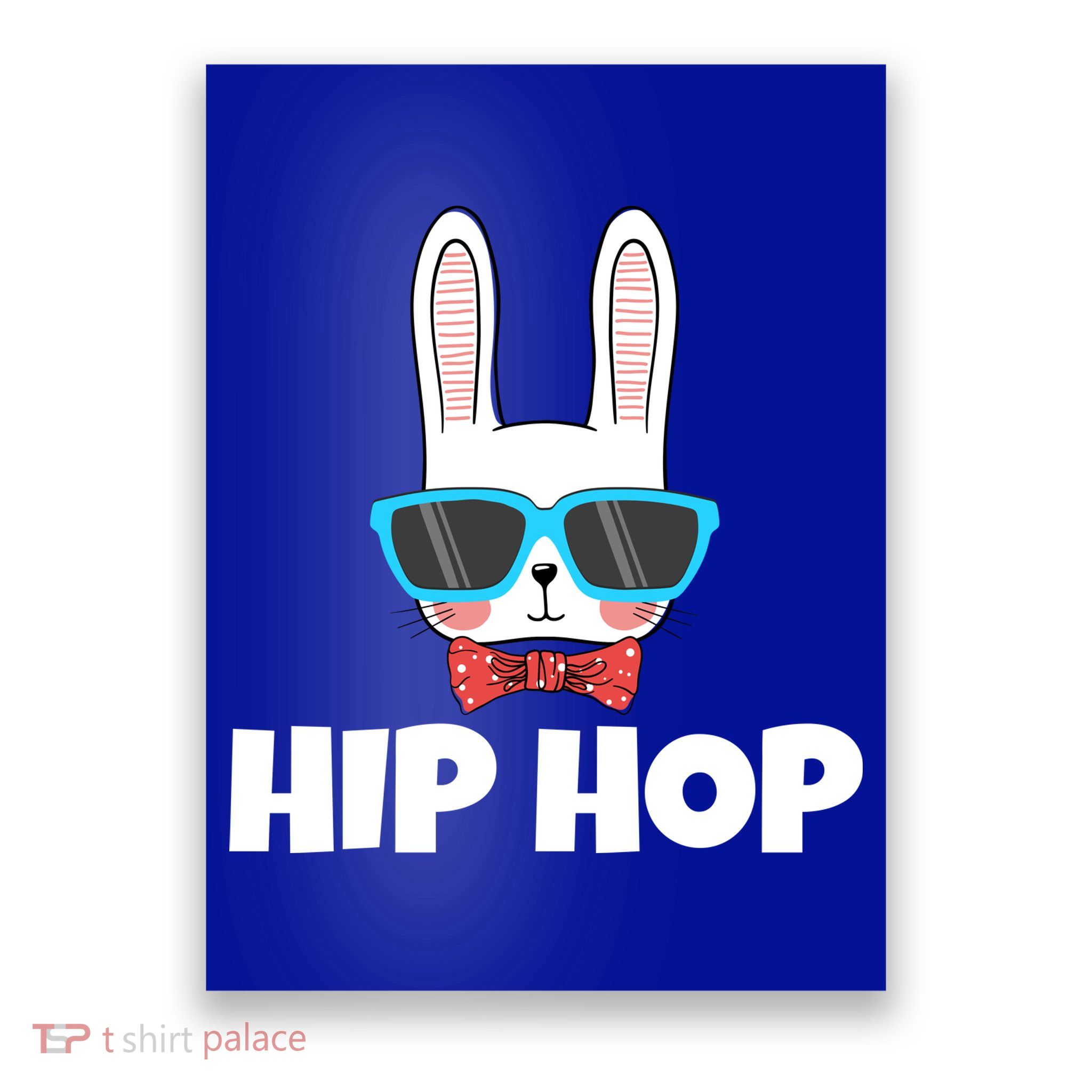 Hip Hop Easter Bunny Poster