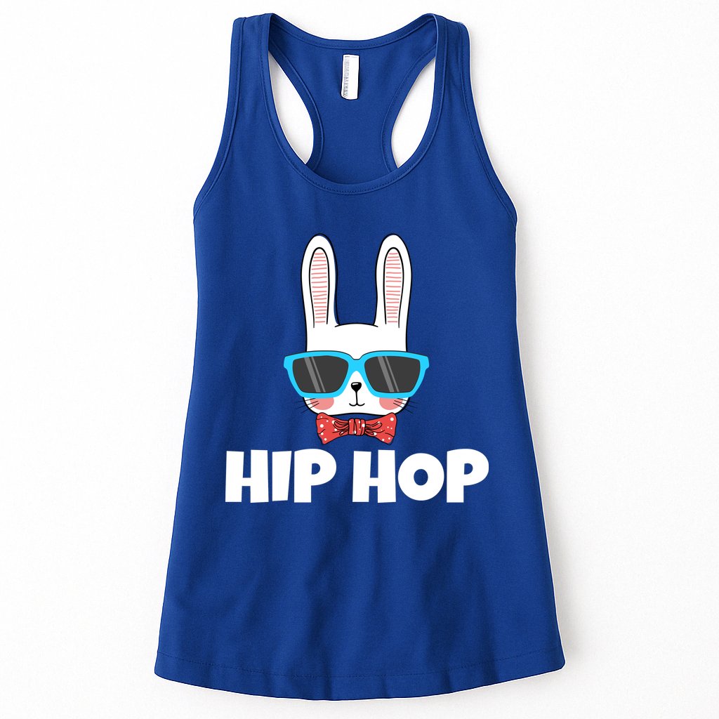Hip Hop Easter Bunny Womens Tank Top