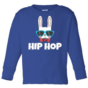 Hip Hop Easter Bunny Toddler Long Sleeve Shirt