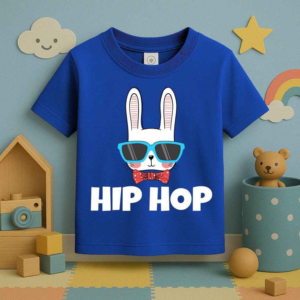Hip Hop Easter Bunny Toddler T-Shirt