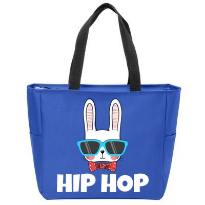 Hip Hop Easter Bunny Zip Tote Bag