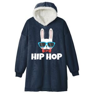 Hip Hop Easter Bunny Hooded Wearable Blanket