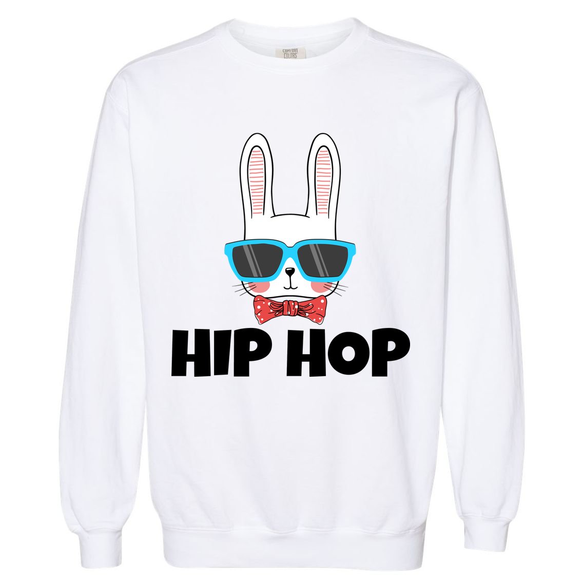 Hip Hop Easter Bunny Garment-Dyed Sweatshirt
