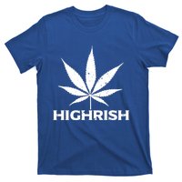 Highrish Irish Pot Leaf St Pattys Day Stoner Gift T-Shirt