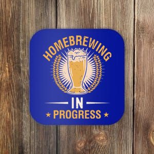 Homebrewing In Progress Beer Brewing Alcohol Er Meaningful Gift Coaster