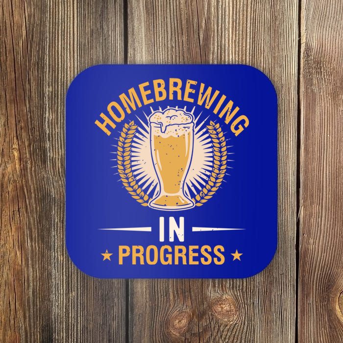 Homebrewing In Progress Beer Brewing Alcohol Er Meaningful Gift Coaster