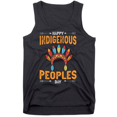 Happy Indigenous Peoples Day Native American Heritage Month Tank Top