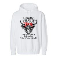 Heifer I'll Put You In The Trunk And Help People Look For Garment-Dyed Fleece Hoodie