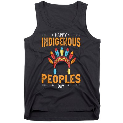 Happy Indigenous Peoples Day Native American Heritage Month Tank Top