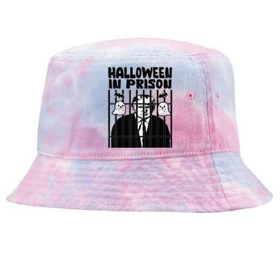 Halloween in Prison, Funny usa political Tie-Dyed Bucket Hat