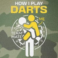 How I Play Darts Funny Darts Player Legacy Tie Dye Trucker Hat
