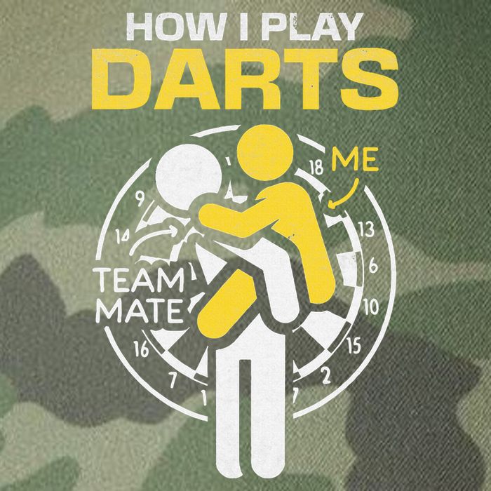 How I Play Darts Funny Darts Player Legacy Tie Dye Trucker Hat