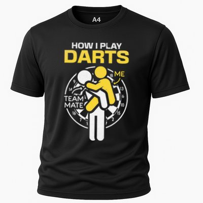 How I Play Darts Funny Darts Player Performance Shirt