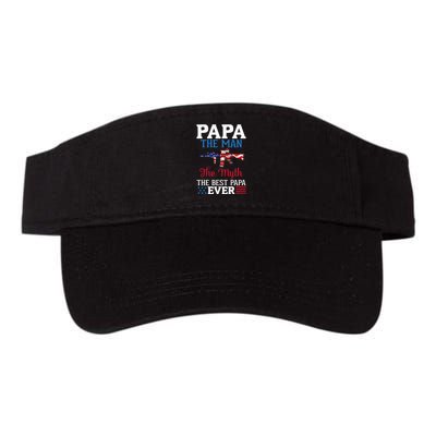 Happy Independence Papa The Man The Myth The Best Papa Ever Visor