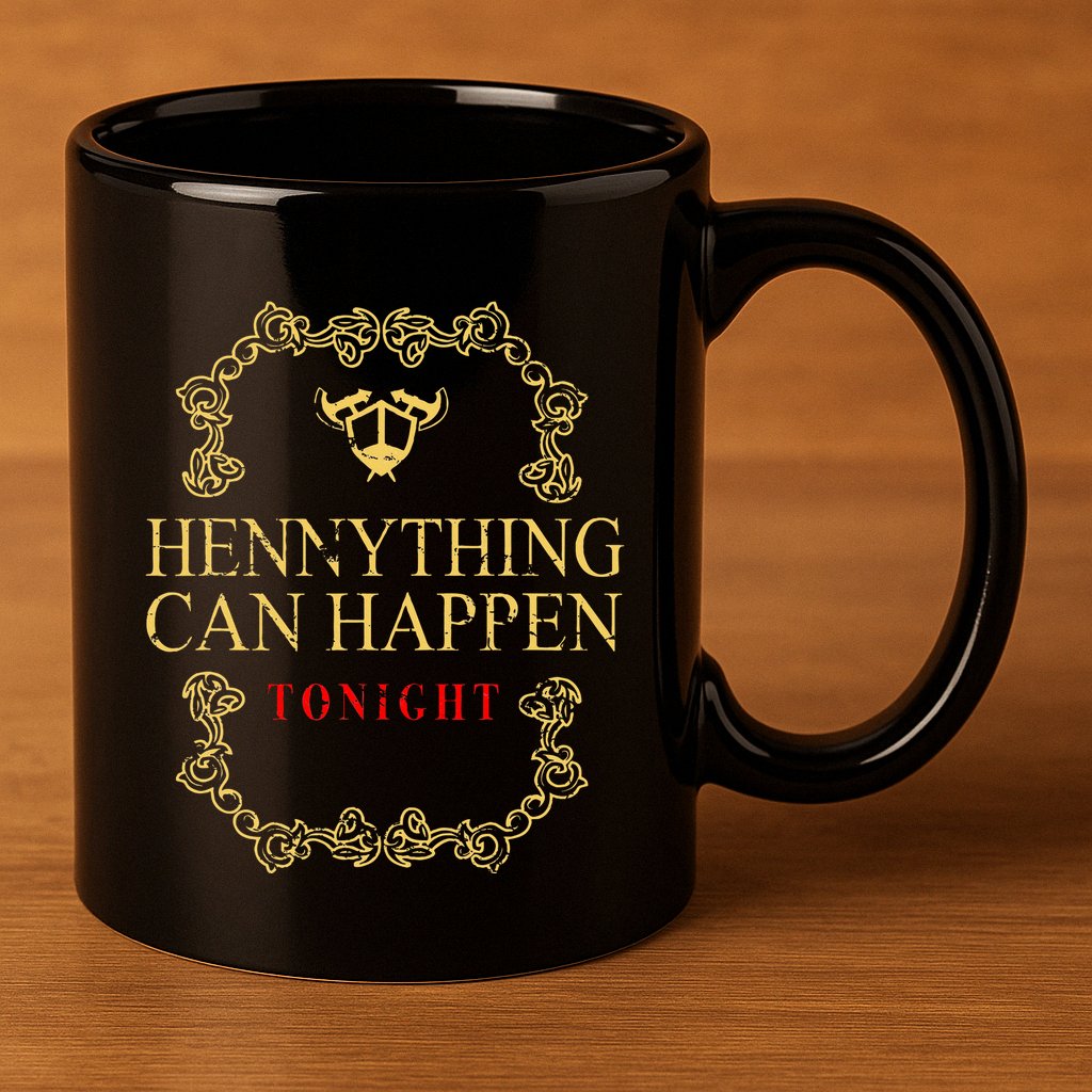 Hennything Is Possible For Women Henny Gang 11oz C Handle Ceramic Mug