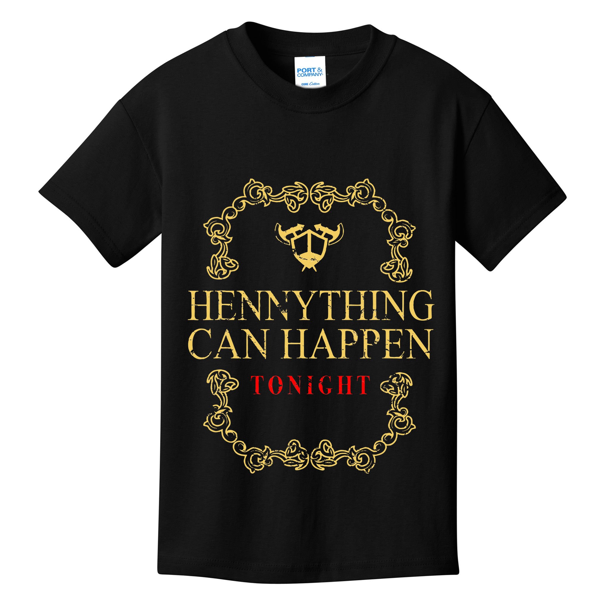 Hennything Is Possible For Women Henny Gang Kids T-Shirt
