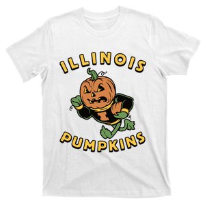 Harebraineddesign Illinois Pumpkins Mascot T-Shirt