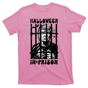 Halloween In Prison Funny Donald Trump Mug Shot Political T-Shirt