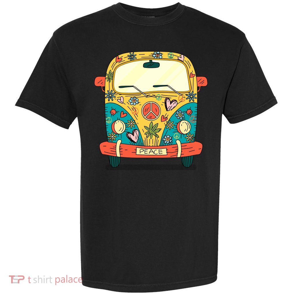 Hippe Peace Van Garment-Dyed Heavyweight T-Shirt