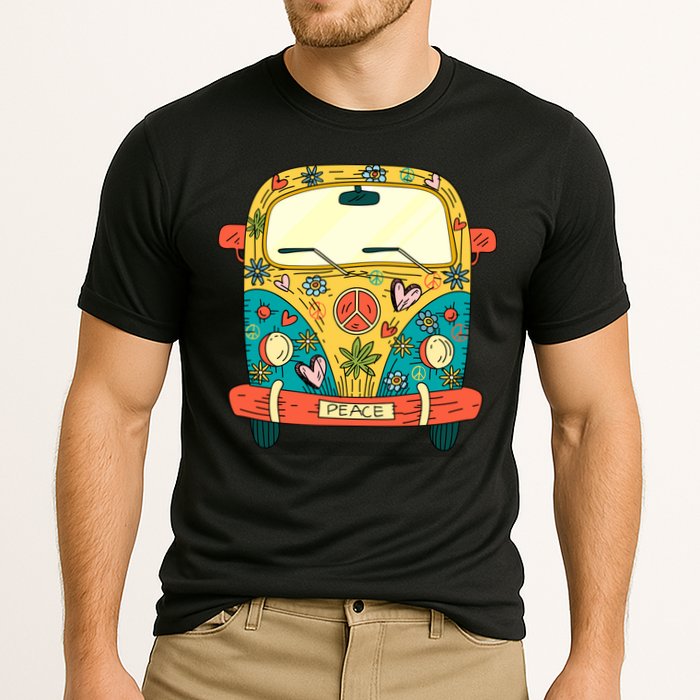 Hippe Peace Van Cooling Performance Crew T-Shirt