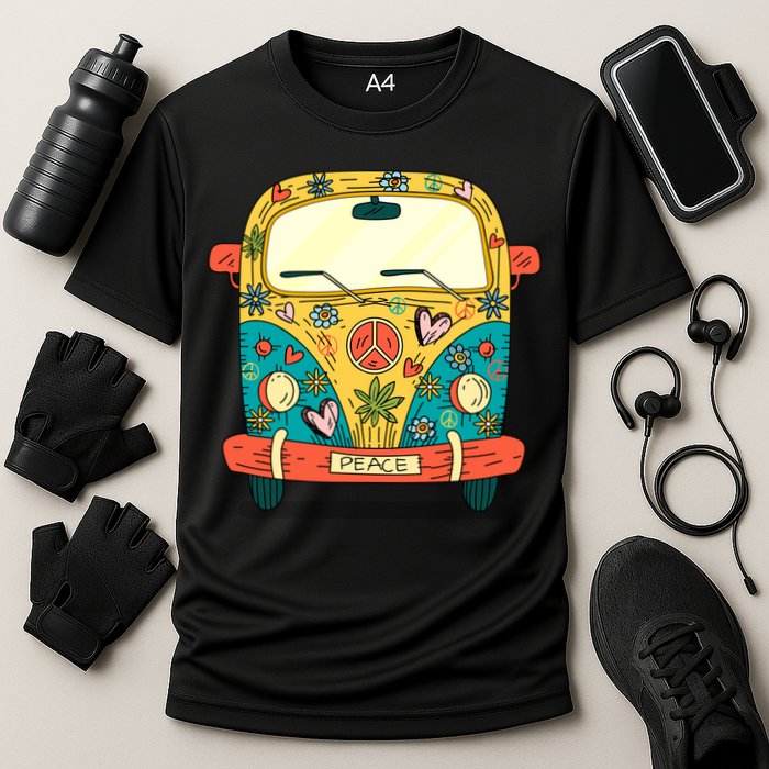 Hippe Peace Van Cooling Performance Crew T-Shirt