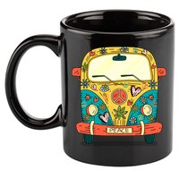 Hippe Peace Van 11oz C Handle Ceramic Mug