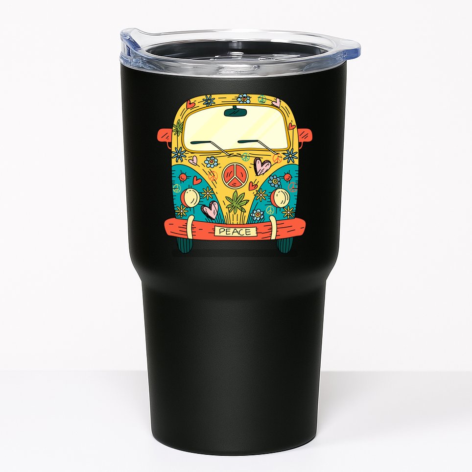 Hippe Peace Van Tumbler