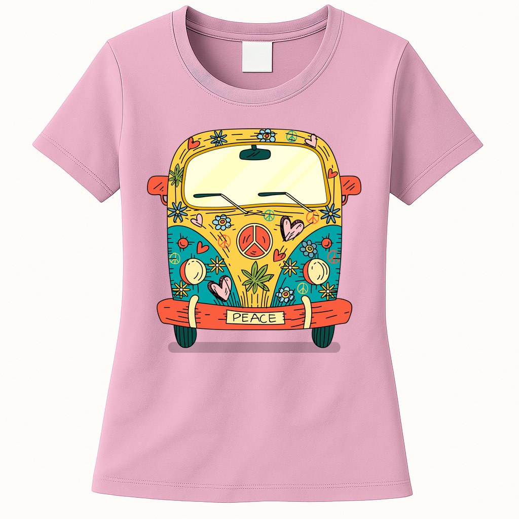 Hippe Peace Van Womens T-Shirt