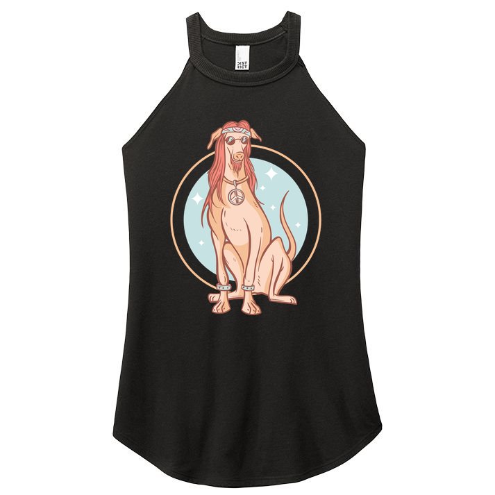 Hippie Dog Women's Perfect Tri Rocker Tank