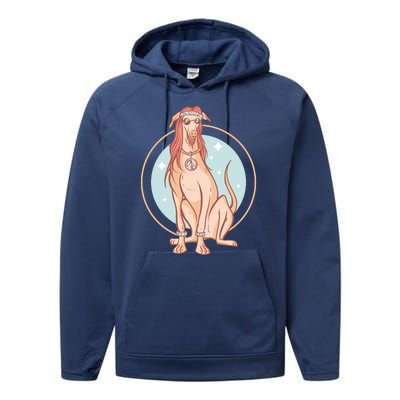 Hippie Dog Performance Fleece Hoodie