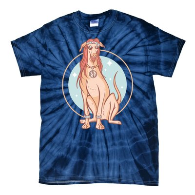 Hippie Dog Tie-Dye T-Shirt