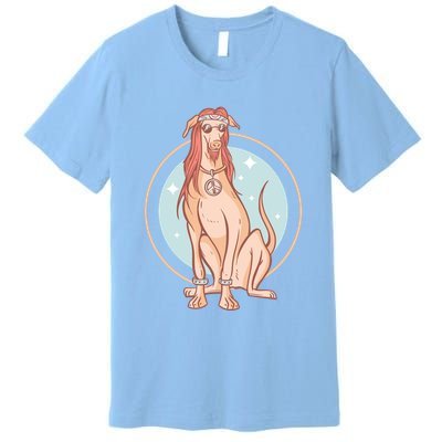 Hippie Dog Premium T-Shirt