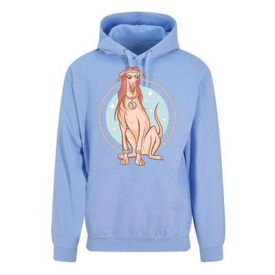 Hippie Dog Unisex Surf Hoodie