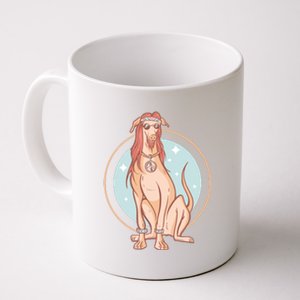 Hippie Dog Coffee Mug