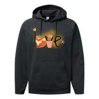 Hippie Love Spring Performance Fleece Hoodie