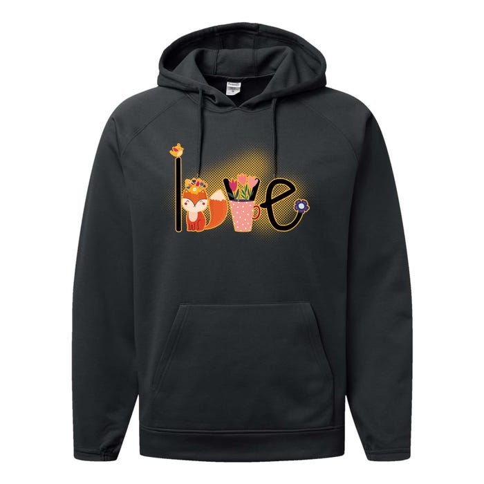 Hippie Love Spring Performance Fleece Hoodie