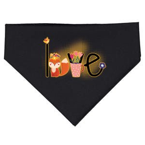 Hippie Love Spring USA-Made Doggie Bandana