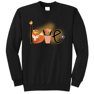 Hippie Love Spring Sweatshirt