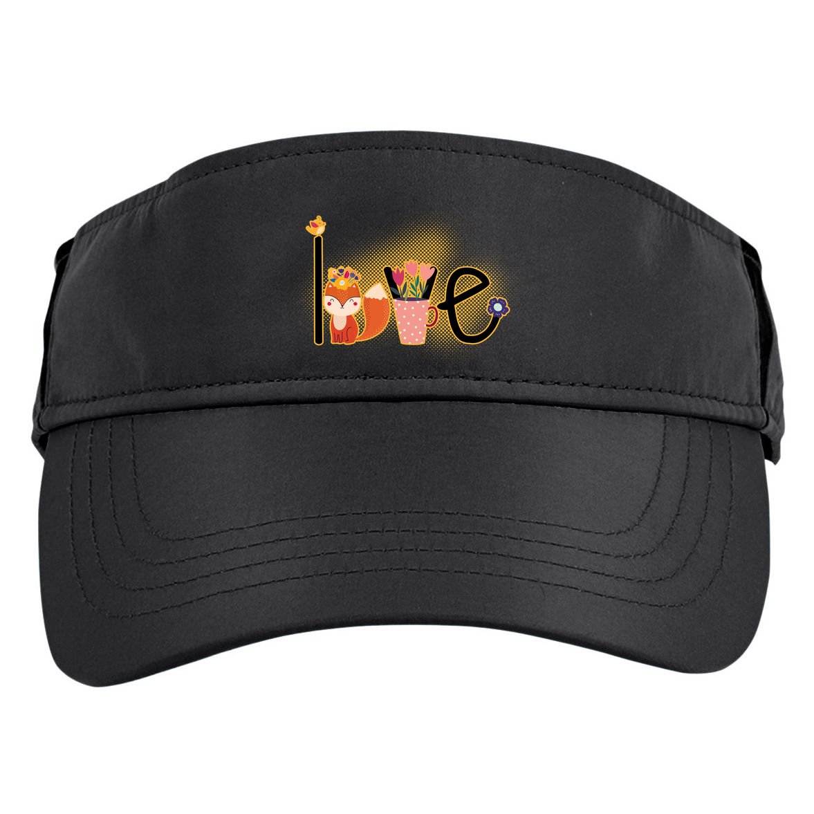 Hippie Love Spring Adult Drive Performance Visor