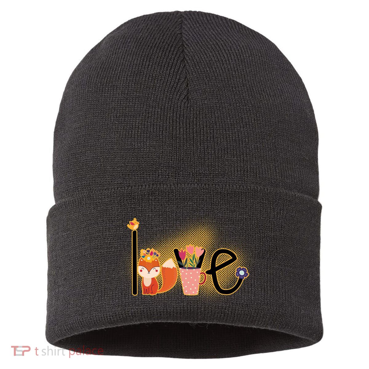 Hippie Love Spring Sustainable Knit Beanie