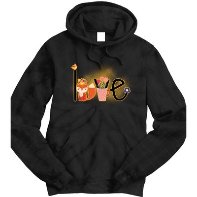 Hippie Love Spring Tie Dye Hoodie