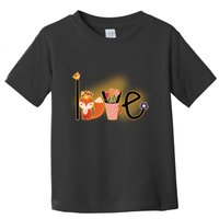 Hippie Love Spring Toddler T-Shirt