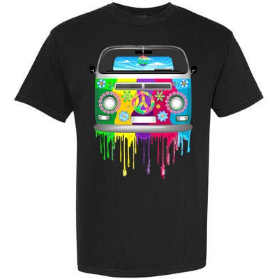Hippie Van Dripping Rainbow Garment-Dyed Heavyweight T-Shirt