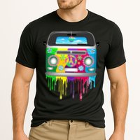 Hippie Van Dripping Rainbow Cooling Performance Crew T-Shirt