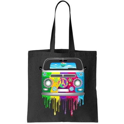Hippie Van Dripping Rainbow Bag
