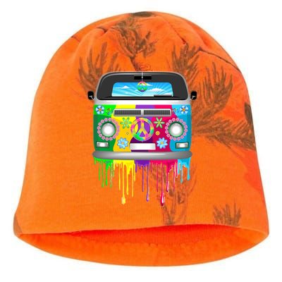 Hippie Van Dripping Rainbow Kati - Camo Knit Beanie