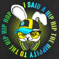 Hippity Hip Hop Bunny Adult Drive Performance Visor